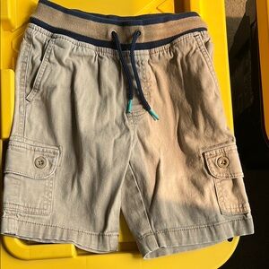 Wonder Nation Khaki and Dark Blue Shorts
